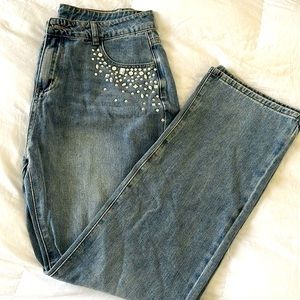 NWOT! Rhinestone jeans!